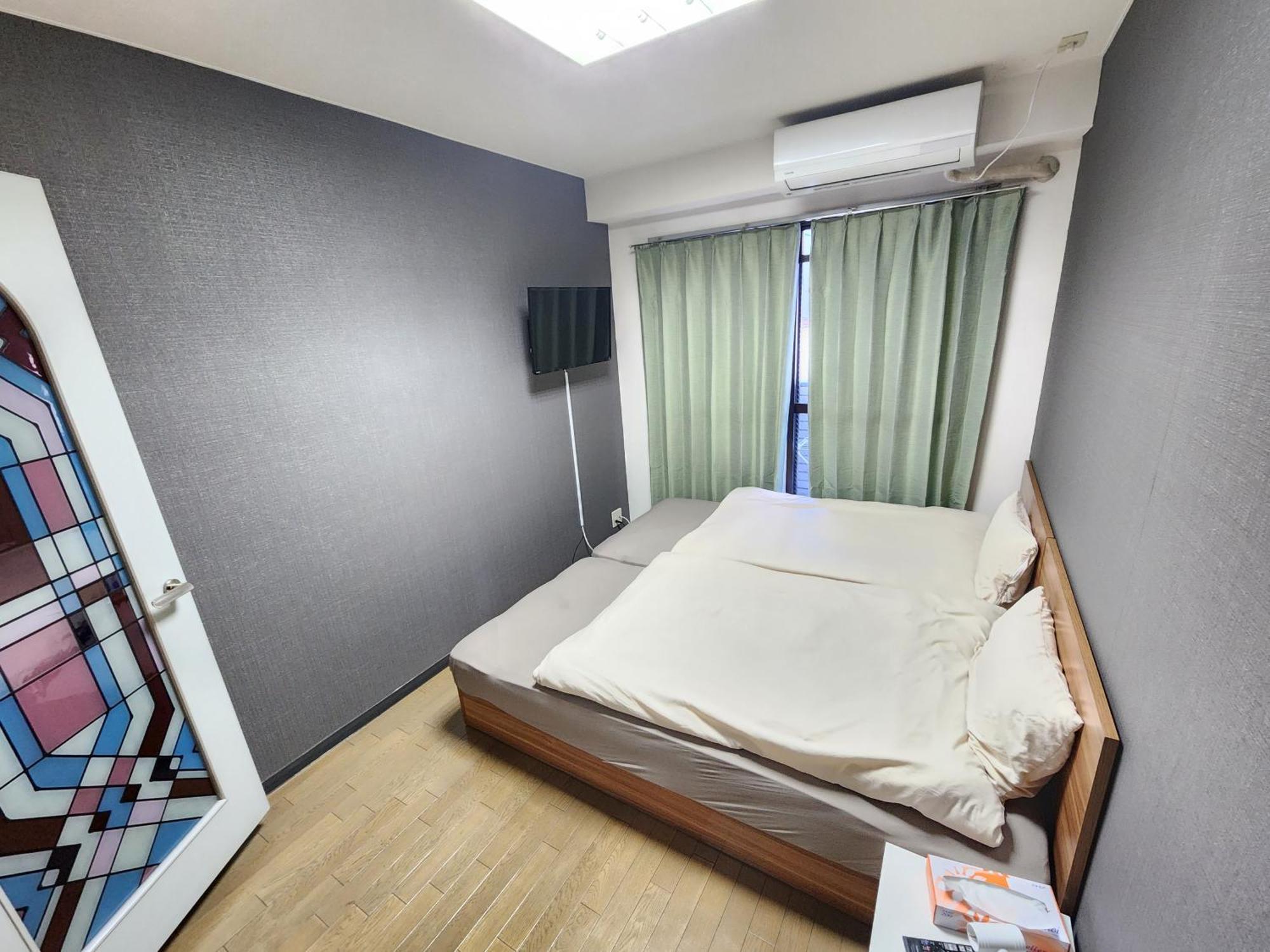 난바역 도보5분 시내중심 Mori Apartment Osaka Luaran gambar