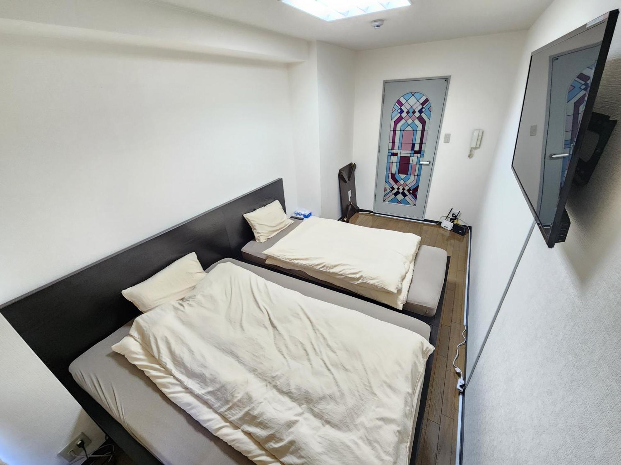 난바역 도보5분 시내중심 Mori Apartment Osaka Luaran gambar